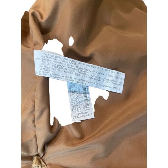 Zara Kids Girls Brown Insulation Hooded Quilted Puffer Jacket Size 9 - Picture 4 of 10